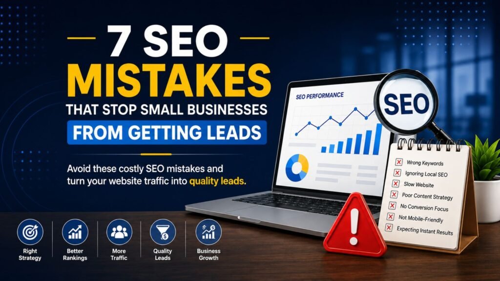 7 SEO Mistakes That Stop Small Businesses From Getting Leads