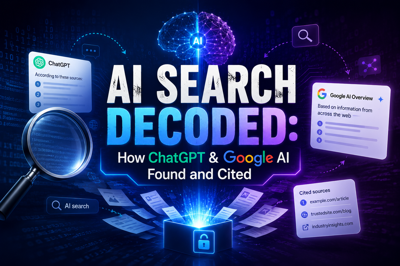 How ChatGPT & Google AI Cite Content