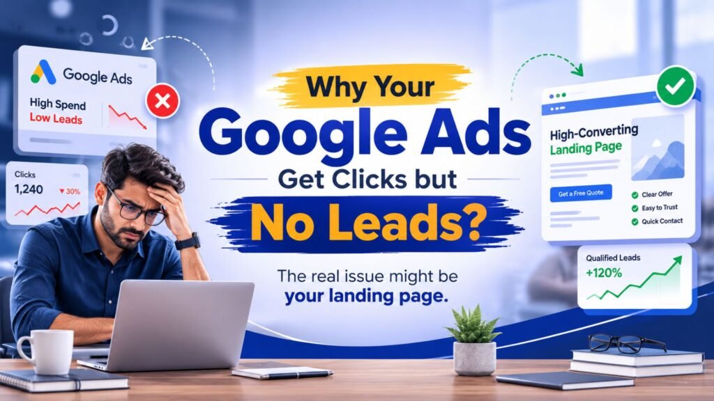 Why Google Ads Get Clicks but No Leads